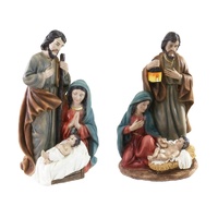 Resin Holy Family Asst