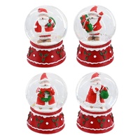 Santa Waterball 45mm Asst