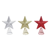Mini Star Topper 13cm Asst