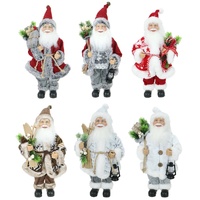 Santa Vintage Figure 30cm Asst