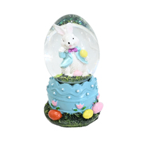 EASTER BUNNY WATERBALL 45mm Asst
