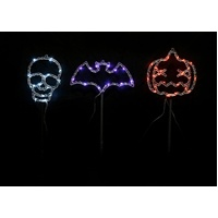 Frightful Footpath Lights 3pk