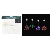 Luminous Spook Lights With Suction Cup Asst