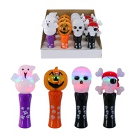 Spinning Flashing Wand 18cm Asst