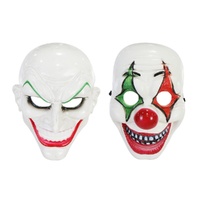 Creepy Joker & Clown Mask Set (2 Pack)