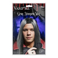 Grey Vampire Wig for Men