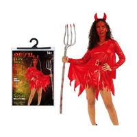 Adult's Sexy Devil Costume with Trident