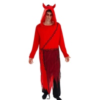 Costume Hooded Red Devil Adults