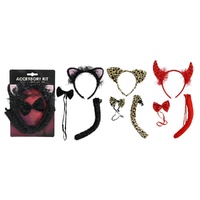 Animal Accessory Kit - Cat, Leopard, and Devil