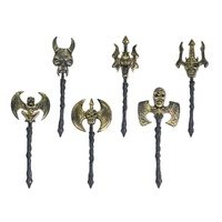 Grim Reaper and Demon Weapon Props Set