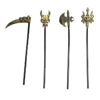 Grim Reaper Scythe and Fantasy Weapon Props Set