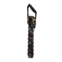 Bloody Skull Chainsaw Prop