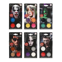 'Boo!' Halloween Face Paint Kits (6-Pack)