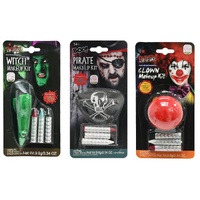 'Boo!' Halloween Makeup Kits (3-Pack)