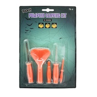 Boo! Pumpkin Carving Kit - 5 Piece