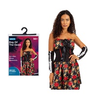 Adults Day of the Dead Dress Costume