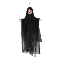 Hanging Animated White Ghost Prop