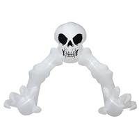 Inflatable Creepy Skull Arch 3.3m