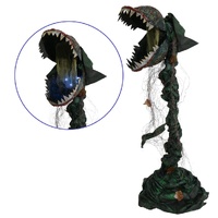 Giant Venus Flytrap Halloween Prop with Lights