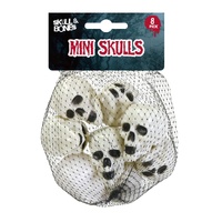 8-Pack Mini Skulls