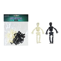12-Pack Mini Skeleton Toys
