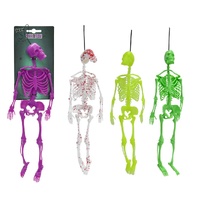 Colorful Hanging Skeletons