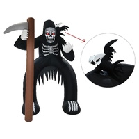 Inflatable Skeleton Reaper Arch 3.6m