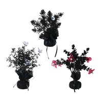 Fabric-Based Potted Plants Asst