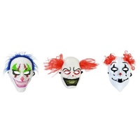 Sinister Clown Mask Asst