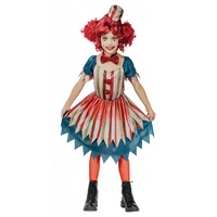 Costume Creepy Carnival Clown Kids