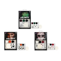 Wicked Face Paint Set With Tattoos Asst