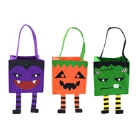 Dangly Legs Felt Bag 18cm Asst