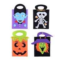 Halloween Felt Bag 26cm Asst