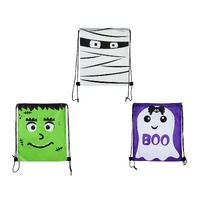 Halloween Drawstring Backpack 40.5cm Asst