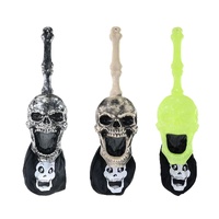 Long Handle Skull Loot Bag 51.5cm Asst