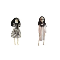Hanging Skeleton Doll 40cm Asst