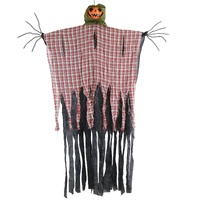 Hanging Pumpkin Scarecrow 1.5m