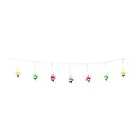 Clown Head Garland 3m