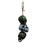 Hanging Moss Skulls