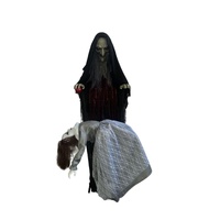 Animated Wicked Witch Possessing Girl 1.8m
