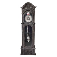 Animated Haunted Grandfather Clock 1.8m