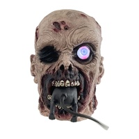 Zombie Head Eating Rat 22.5cm