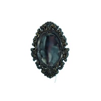Animated Broken Mirror With Evil Ghost 34cm