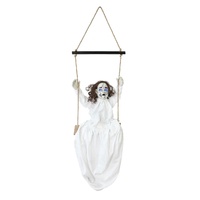 Animated Ghost Girl On The Swing