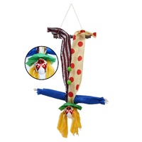 Animated Possessed Upside Down Clown 1.4m