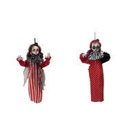 Light Up Hanging Clown Kids 80cm Asst