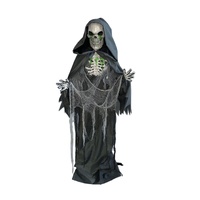 Animated Skeleton Stretching Reaper 1.7m