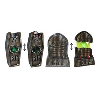 Animated Tombstone 43cm Asst