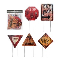 Apocalypse Yard Sign 37cm Asst
