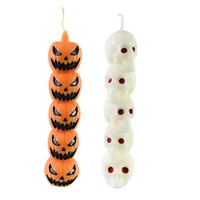 Haunted Pillar Candle 2.7cm Asst